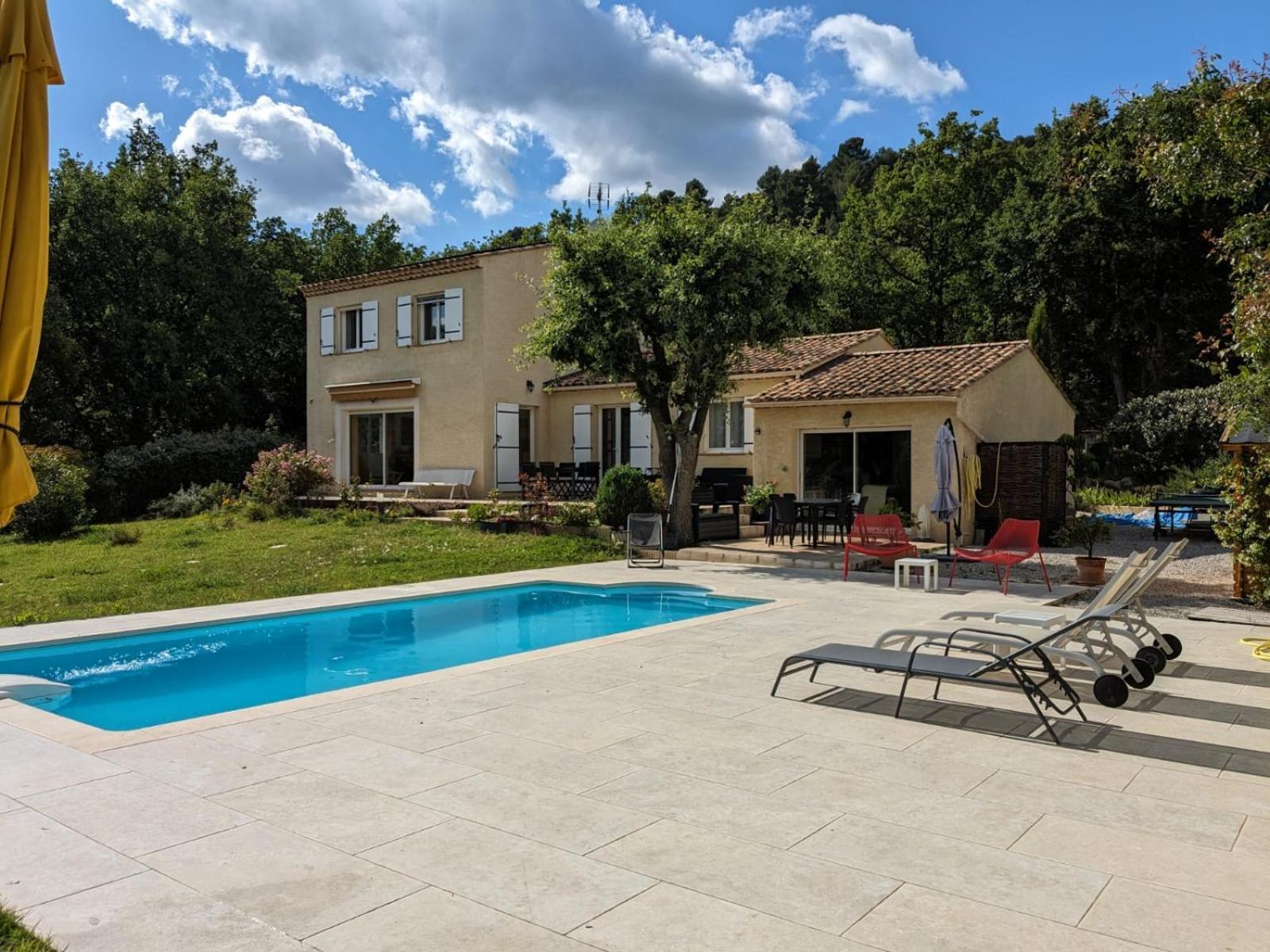 Villa Calme Avec Piscine A Greoux エクステリア 写真